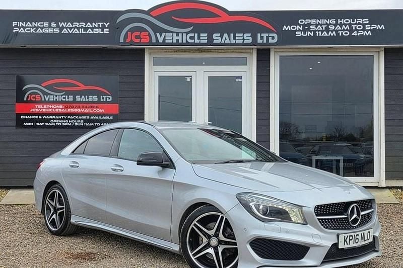 Used Mercedes CLA220 AMG 177 HP (130 kW) 2016 Silver Sedan