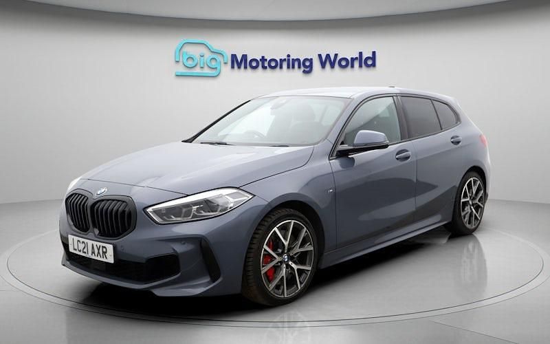 Used BMW 128 M Sport 265 HP (194 kW) 2021 Grey Hatchback