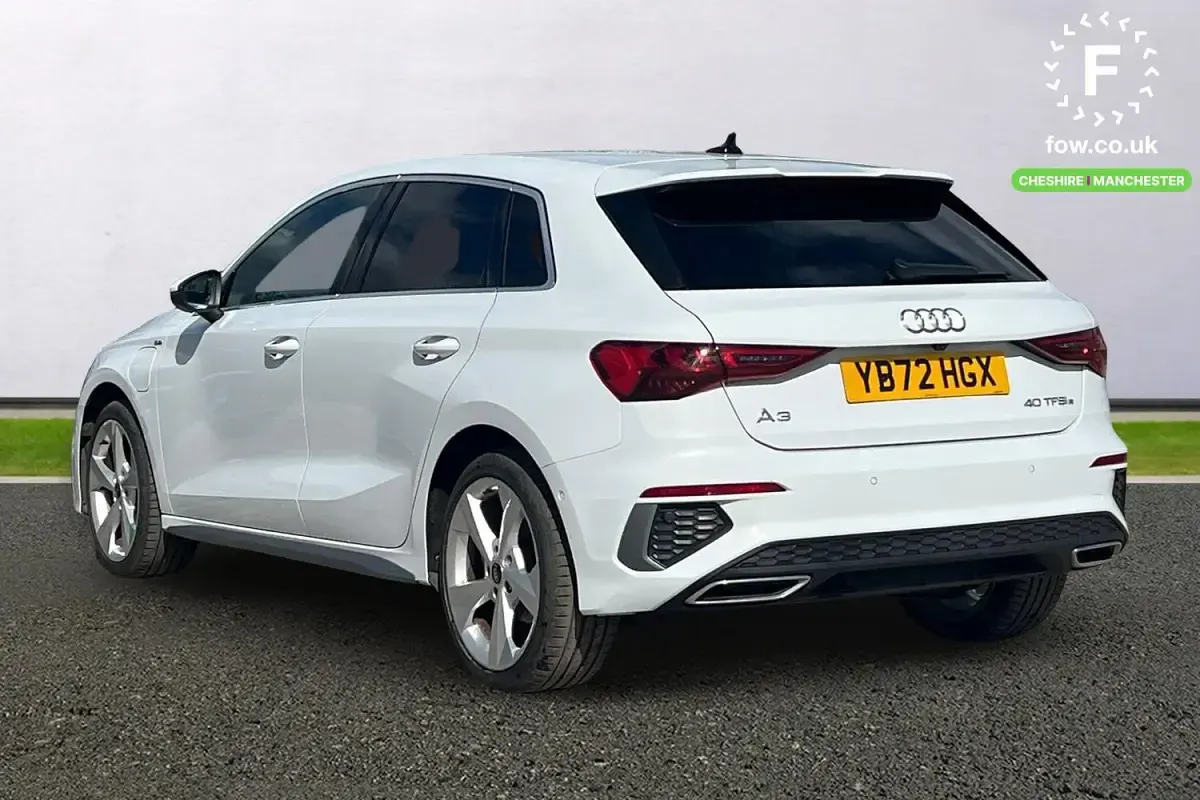 Used Audi A3 e-tron S-Line 2022 White Hatchback
