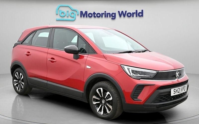 Used Vauxhall Crossland S 83 HP (61 kW) 2021 Red SUV