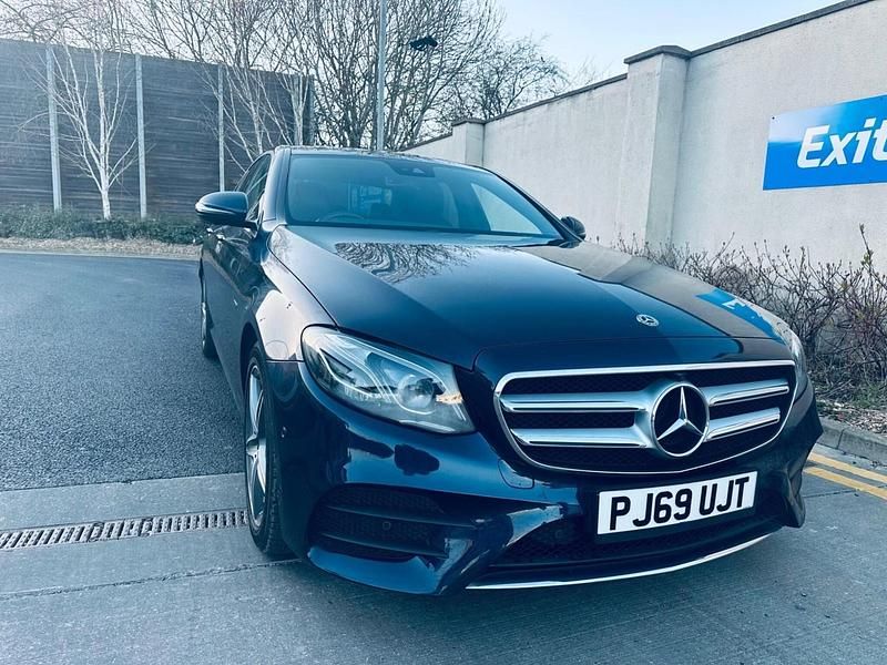 Used Mercedes E300 AMG Line Premium 2019 Blue Sedan