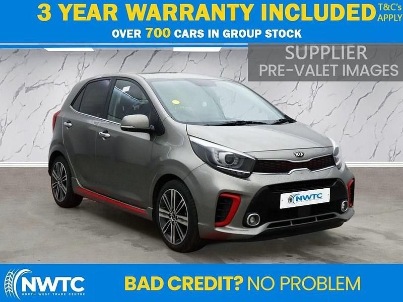 Used Kia Picanto GT-Line S 83 HP (61 kW) 2019 Silver Hatchback