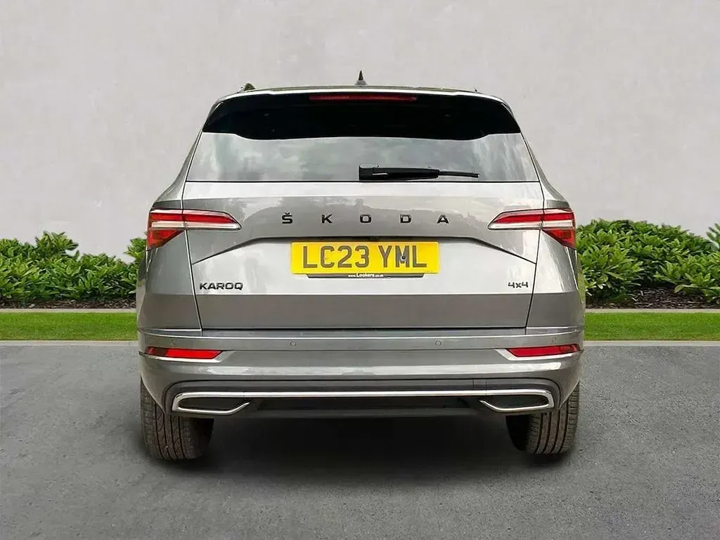 Used Skoda Karoq SportLine 190 HP (139 kW) 2023 Grey SUV