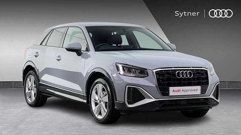 Grey Used 2022 Audi Q2 S-Line SUV | £17,500 (Fair price) - Image 1/4