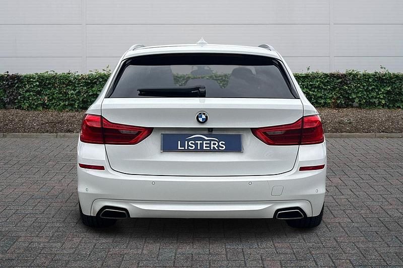 Used BMW 540 2017 White Estate