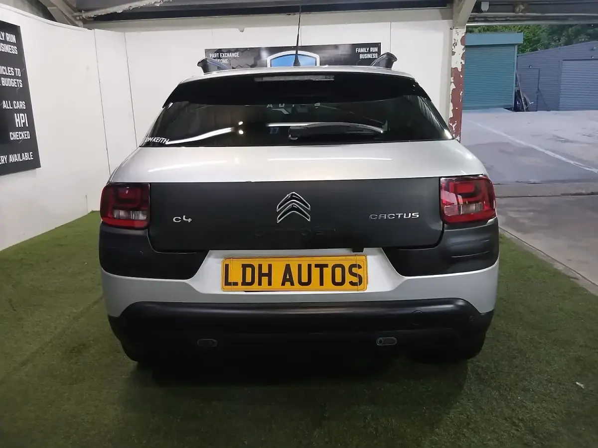 Used Citroën C4 Cactus Flair 82 HP (60 kW) 2016 Silver Hatchback