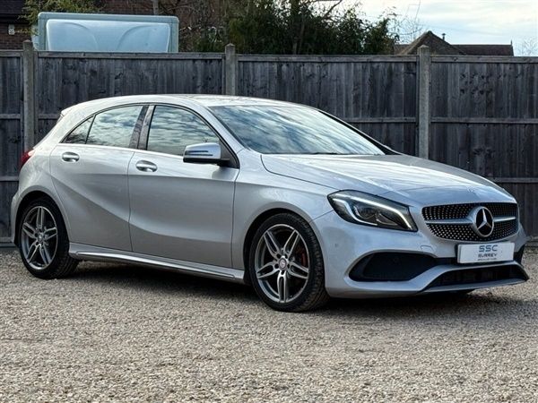 Silver Used 2017 Mercedes A200 AMG line Hatchback | £11,890 (Fair price) - Image 1/1