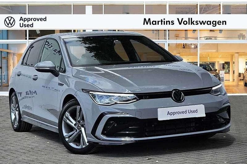 Grey Used 2022 VW Golf VIII R-line Hatchback | £19,495 (A bit pricey) - Image 1/4
