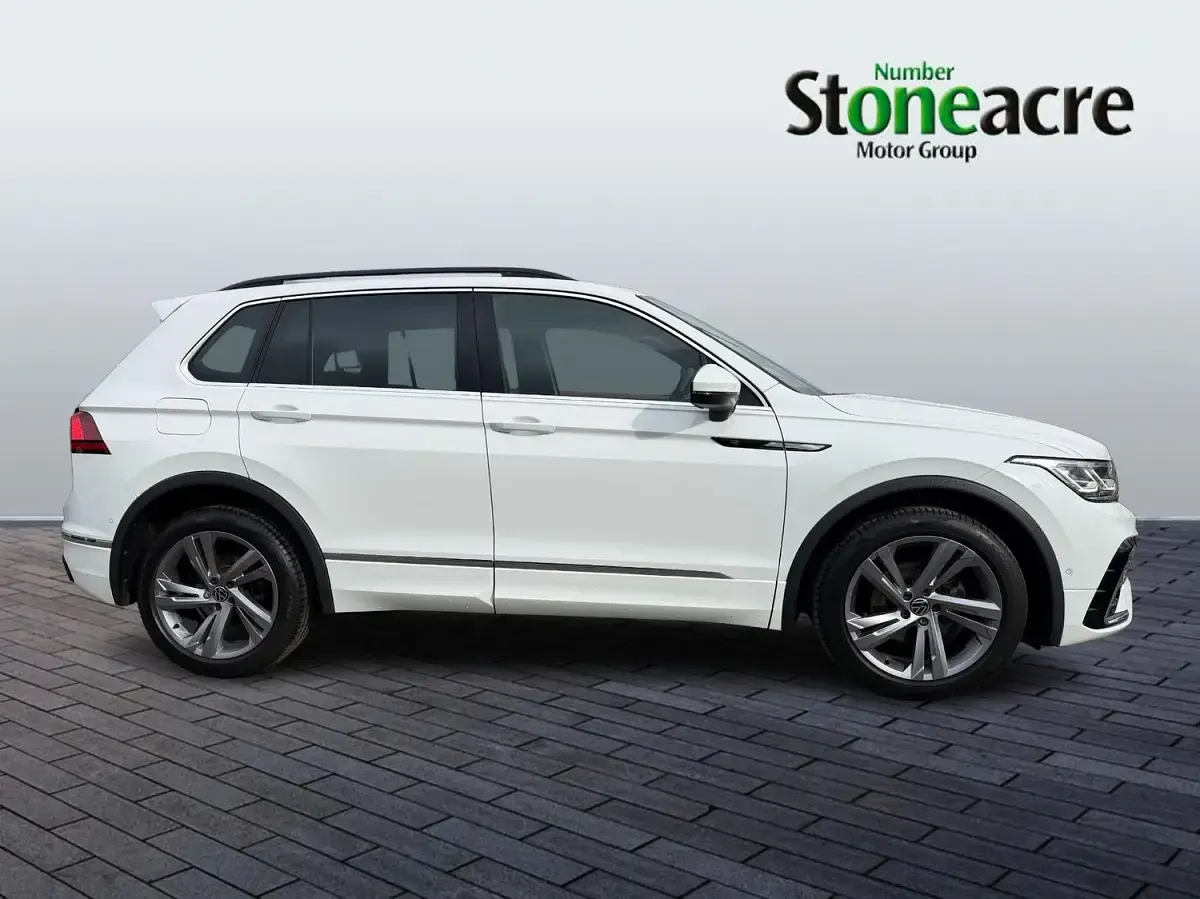 Used VW Tiguan R-line Edition 150 HP (110 kW) 2023 White SUV