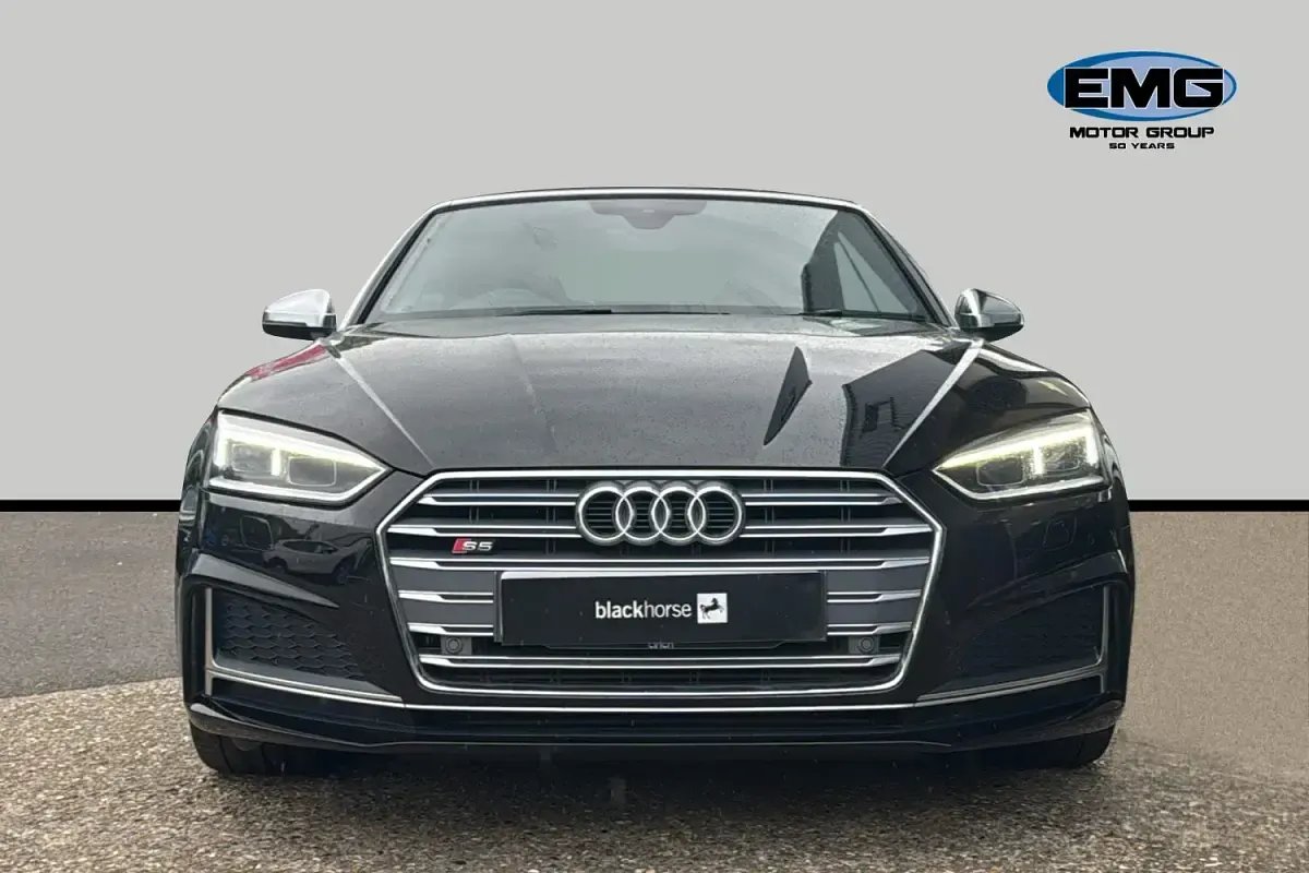 Used Audi S5 Cabriolet Business 354 HP (260 kW) 2018 Black Cabriolet