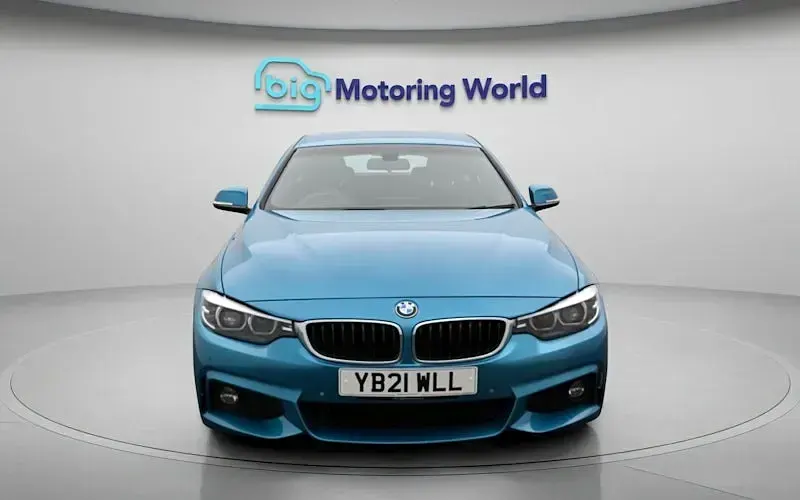 Used BMW 430 M Sport 252 HP (185 kW) 2021 Blue Coupe