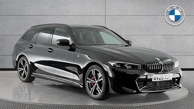 Black Used 2025 BMW 320 M Sport Estate | £37,950 (Expensive) - Image 1/4