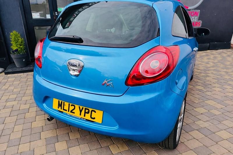 Used Ford Ka Titanium 69 HP (50 kW) 2012 Blue Hatchback