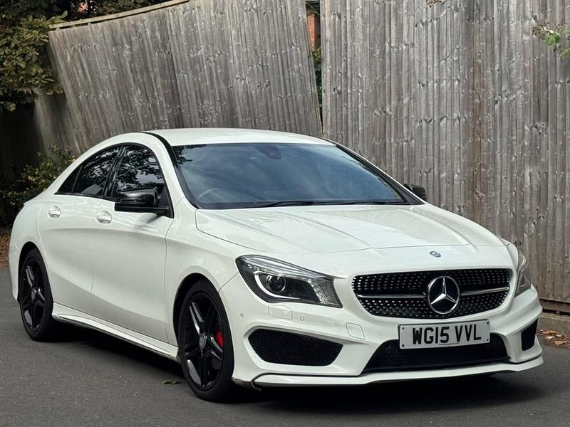 White Used 2015 Mercedes CLA200 AMG Coupe | £7,800 (Good price) - Image 1/4