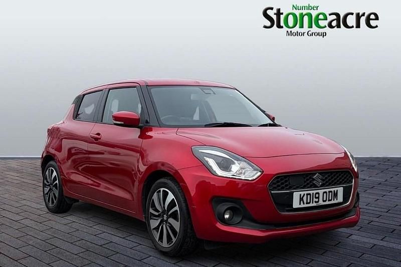 Used Suzuki Swift SZ5 111 HP (81 kW) 2019 Red Hatchback