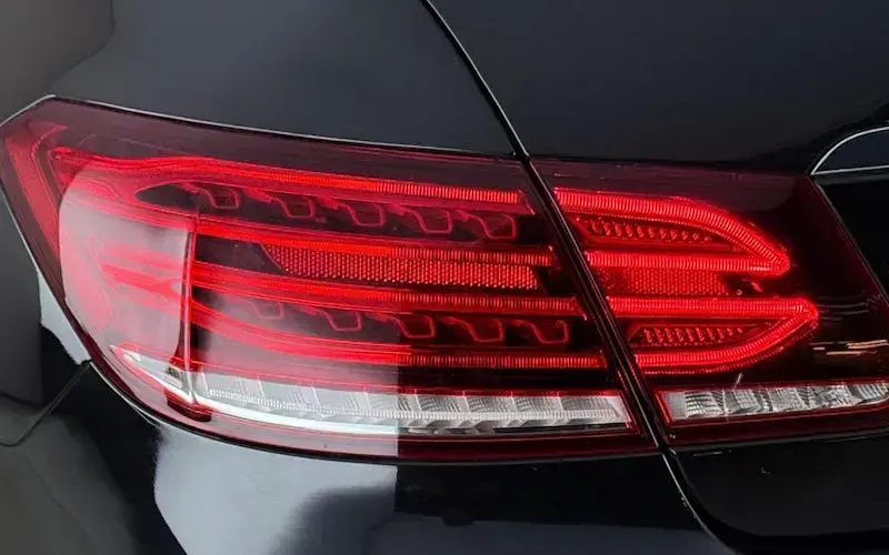 Used Mercedes E220 AMG line 177 HP (130 kW) 2015 Black Cabriolet