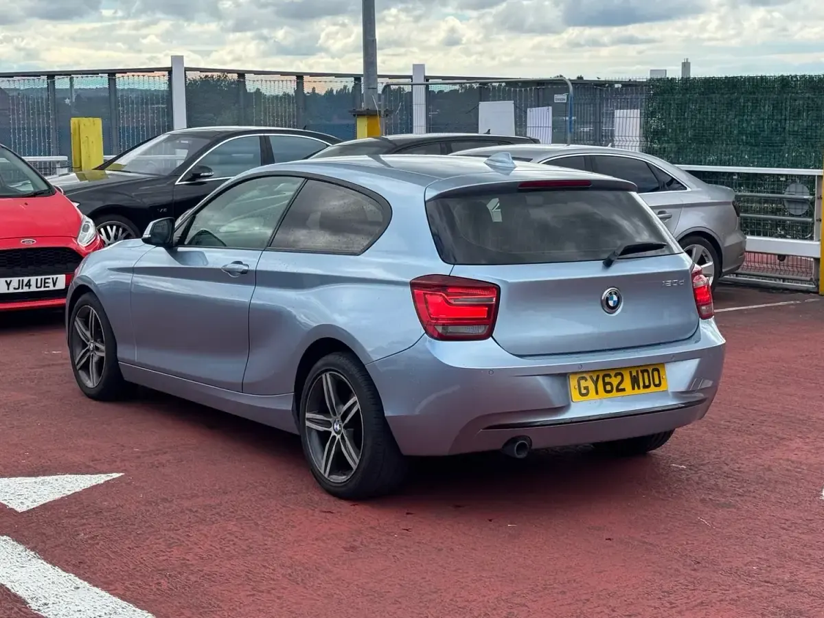 Used BMW 120 Sport Line 184 HP (135 kW) 2012 Blue Hatchback