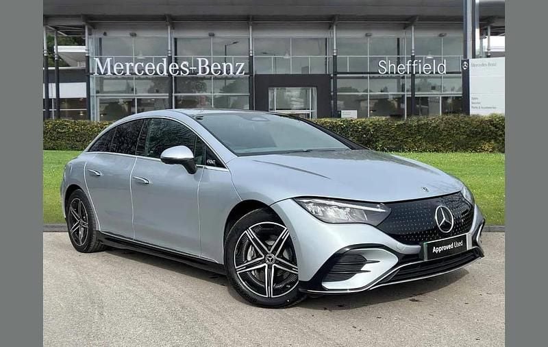 Used Mercedes EQE350 AMG line 214 kW (292 HP) 2025 Silver Sedan