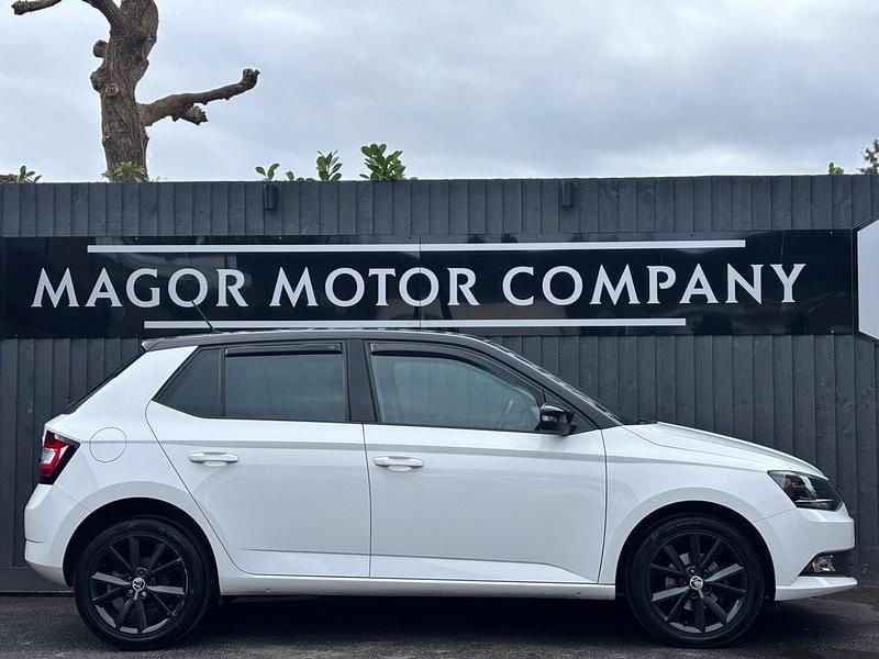 Used Skoda Fabia SE L 2015 White Hatchback