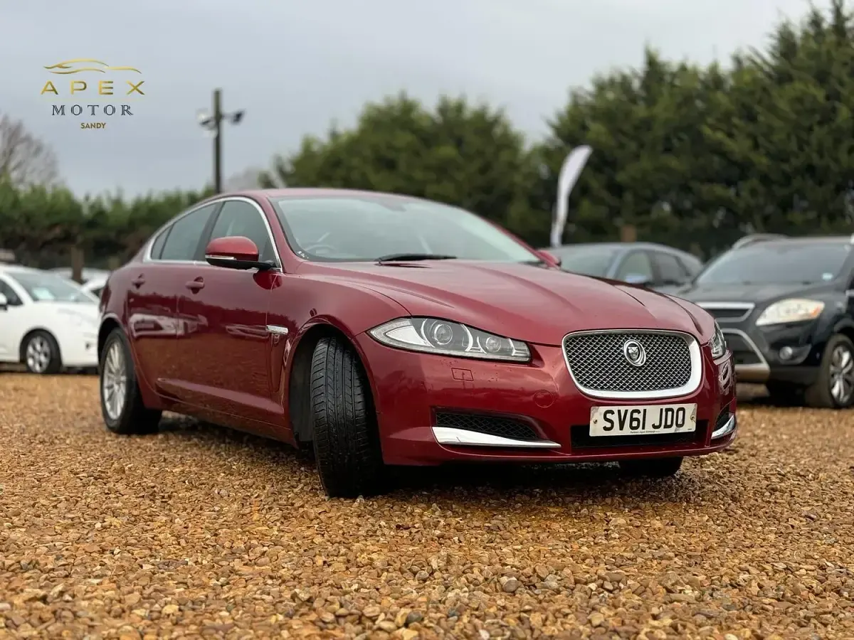 Used Jaguar XF Luxury 2011 Red Sedan