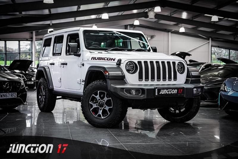White Used 2020 Jeep Wrangler Rubicon SUV | £35,975 (Fair price) - Image 1/4