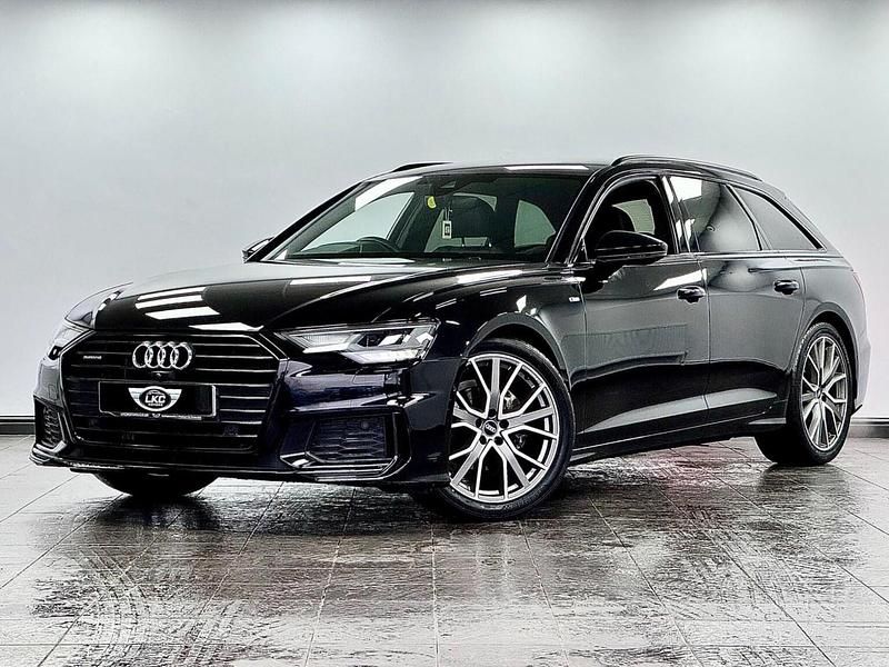 Used Audi A6 Black Edition 204 HP (150 kW) 2022 Black Estate
