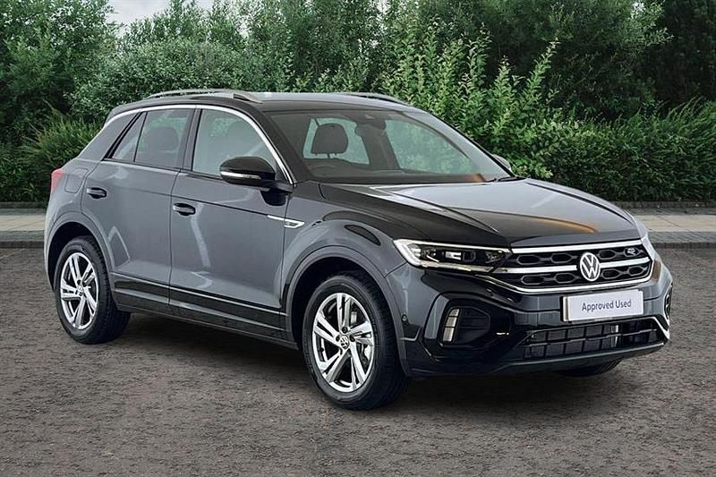Black New 2025 VW T-Roc R-line SUV | £31,020 (Fair price) - Image 1/3