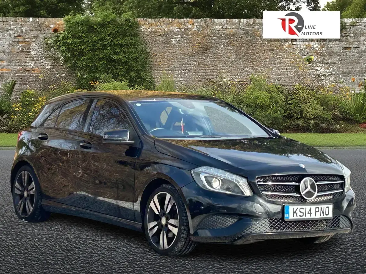 Used Mercedes A200 136 HP (100 kW) 2014 Black Hatchback