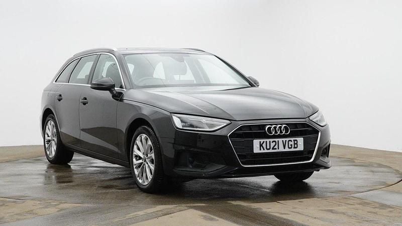 Night black Used 2021 Audi A4 Comfort Estate | £13,890 (Good price) - Image 1/4