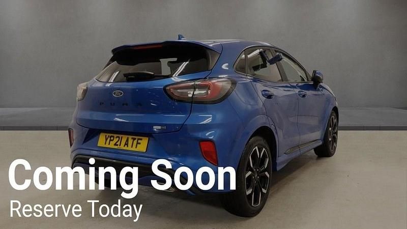 Used Ford Puma ST-Line X 125 HP (91 kW) 2021 Blue SUV