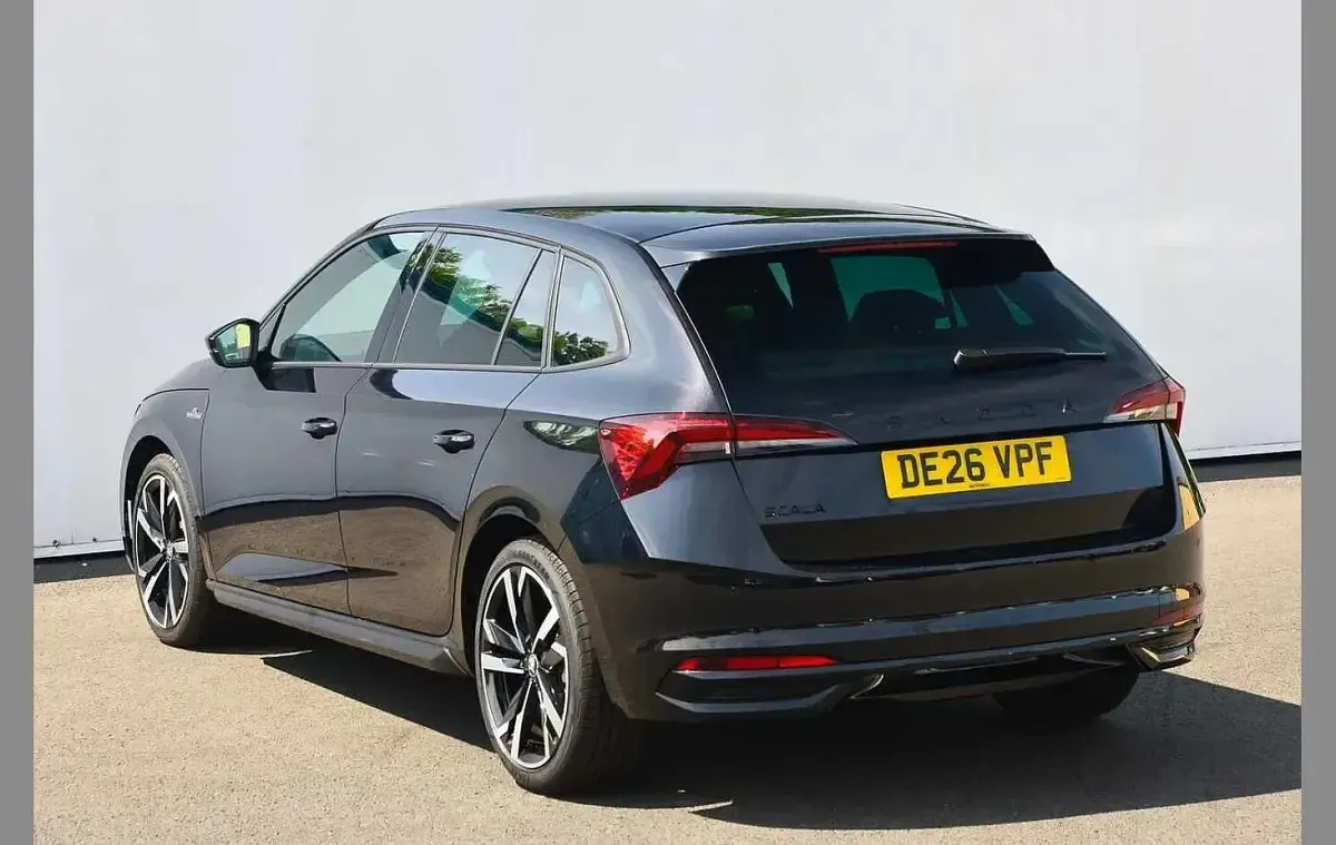 New Skoda Scala Monte Carlo 115 HP (84 kW) 2026 Black magic pearl effect Hatchback