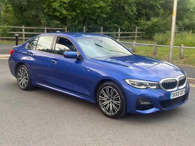 Used BMW 330e M Sport 2019 Blue Sedan