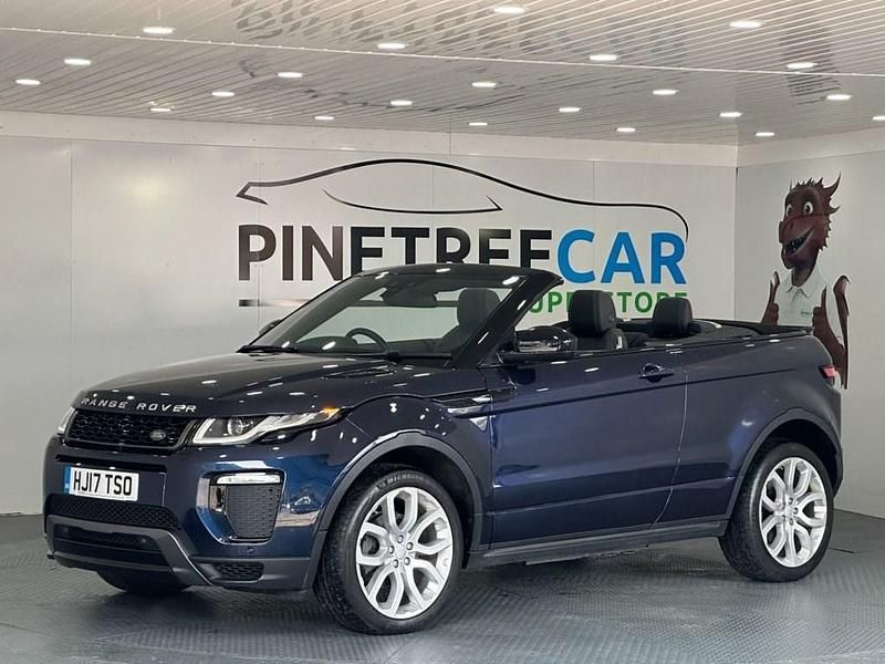 Used Land Rover Range Rover evoque HSE Dynamic 180 HP (132 kW) 2017 Blue Cabriolet