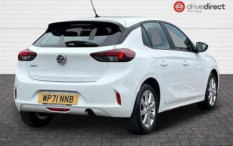 Used Vauxhall Corsa 75 HP (55 kW) 2021 White Hatchback