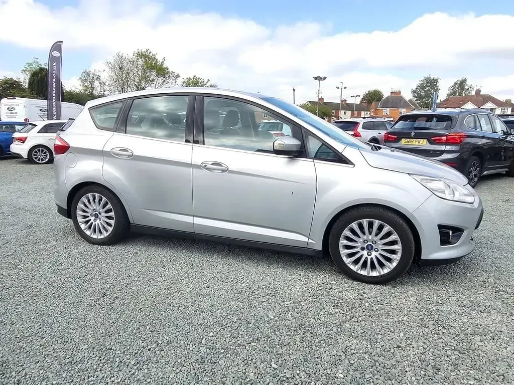 Second-hand Ford C-MAX Titanium 115 CP (84 kW) 2013 Argintiu Monovolum