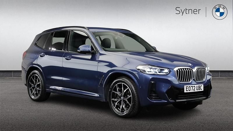 Blue Used 2023 BMW X3 M Sport SUV | £34,000 (Good price) - Image 1/4
