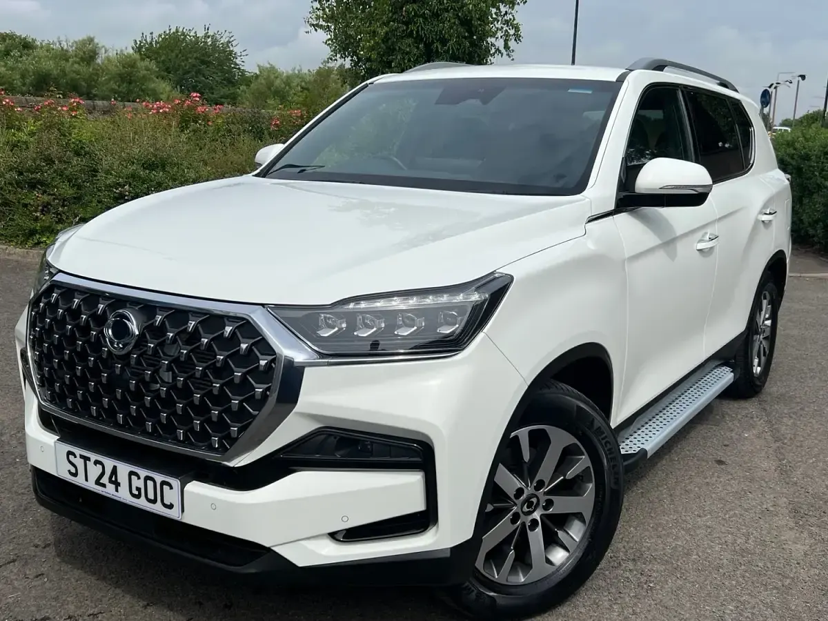 Used KGM Rexton 2024 Grand white SUV