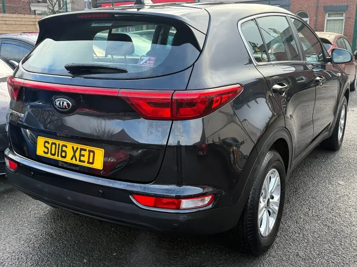 Used Kia Sportage 130 HP (95 kW) 2016 Black SUV