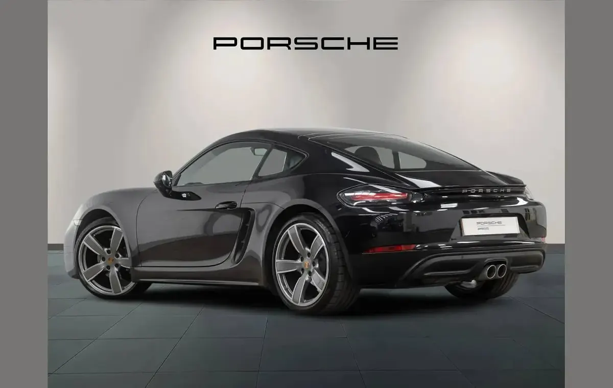 Used Porsche Cayman 296 HP (217 kW) 2019 Black Coupe