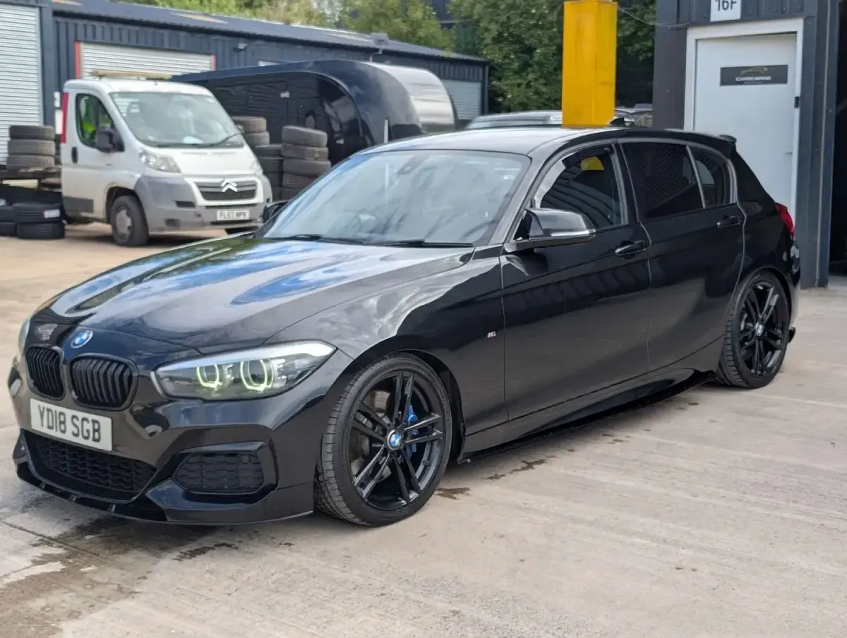 Used BMW M140 M Sport 340 HP (250 kW) 2018 Black Hatchback