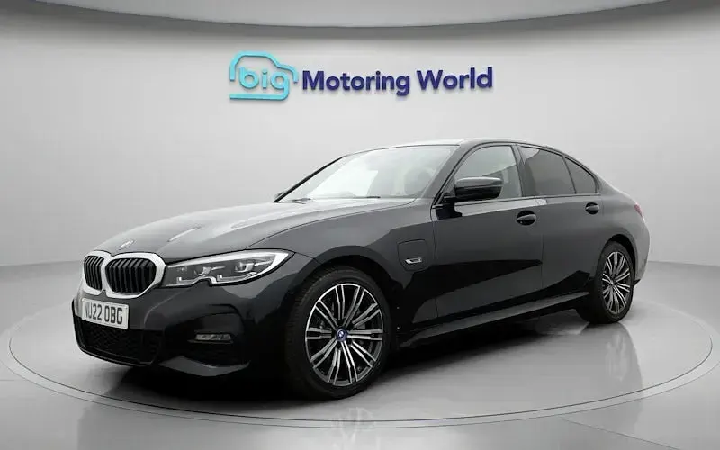 Used BMW 330e M Sport 292 HP (214 kW) 2022 Black Sedan