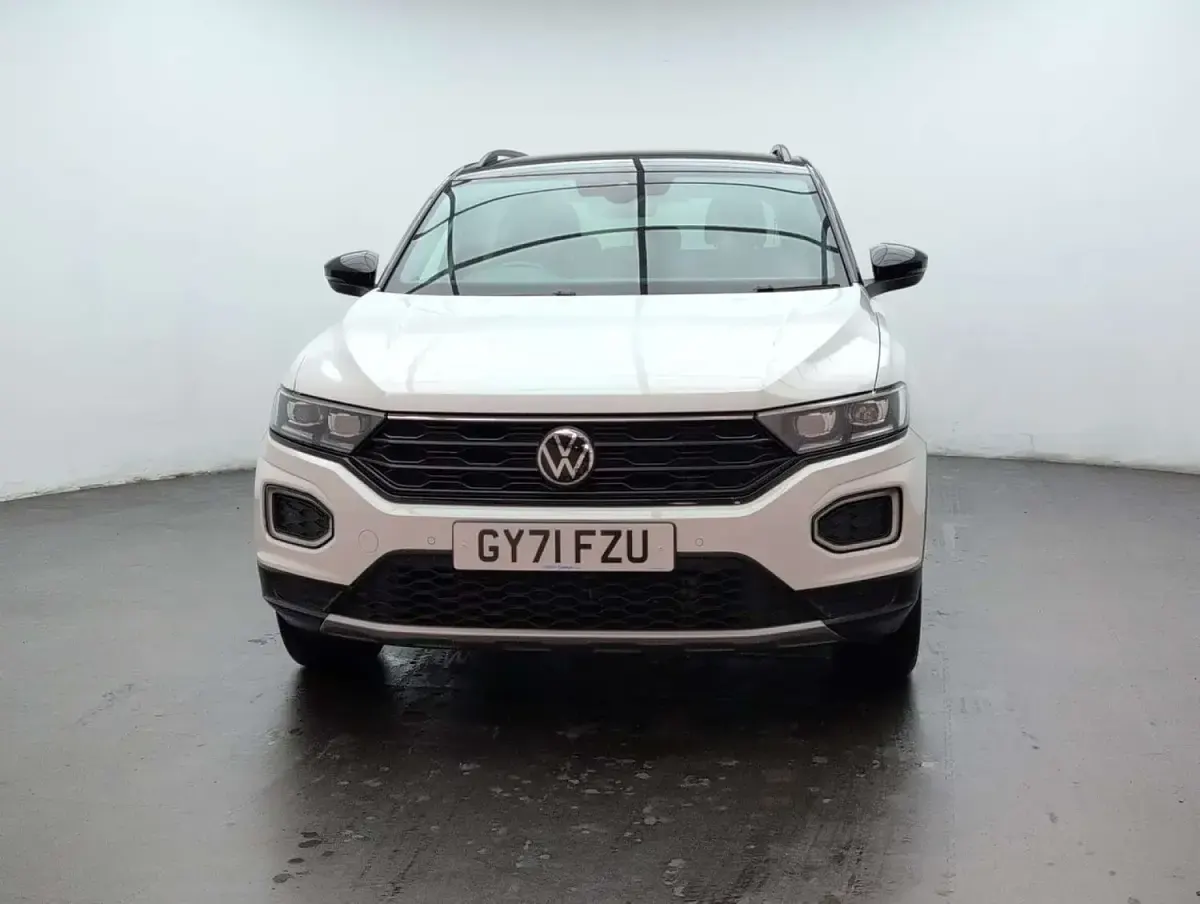 Used VW T-Roc Black Edition 150 HP (110 kW) 2021 White SUV