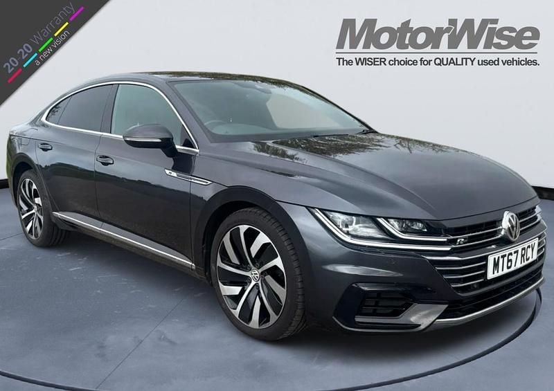 Used VW Arteon R-line 150 HP (110 kW) 2018 Grey Hatchback