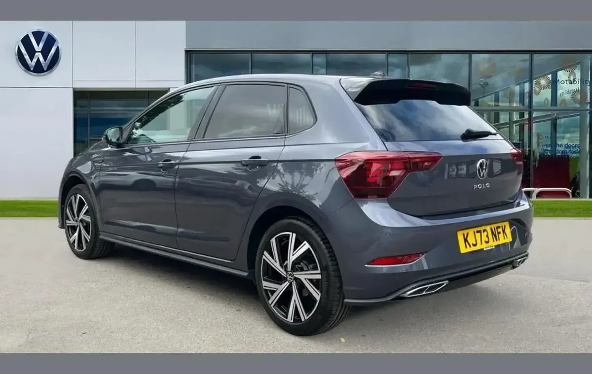 Used VW Polo R-line 110 HP (80 kW) 2024 Smokey grey metallic Hatchback