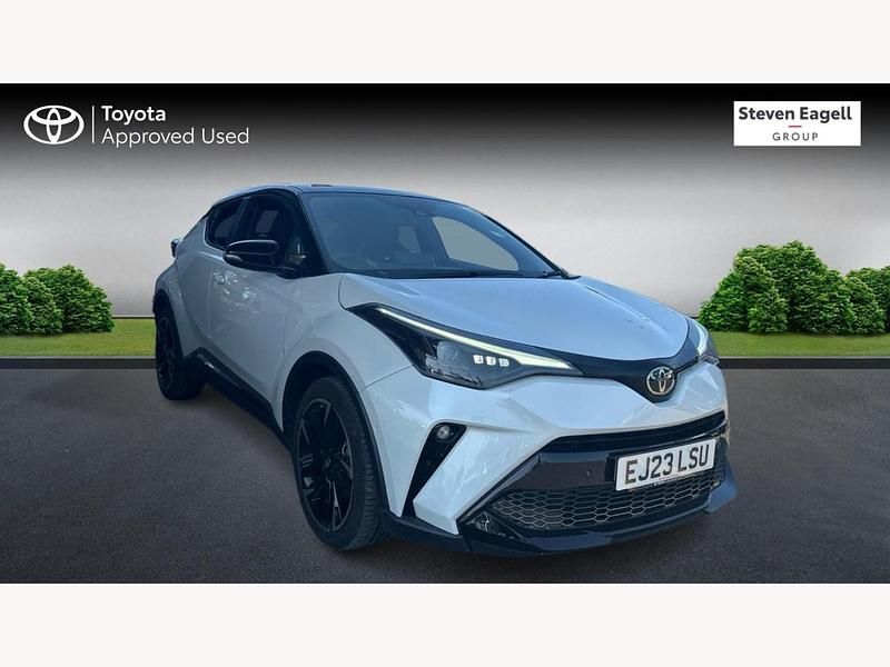 White Used 2023 Toyota C-HR Sport SUV | £24,500 (Expensive) - Image 1/3