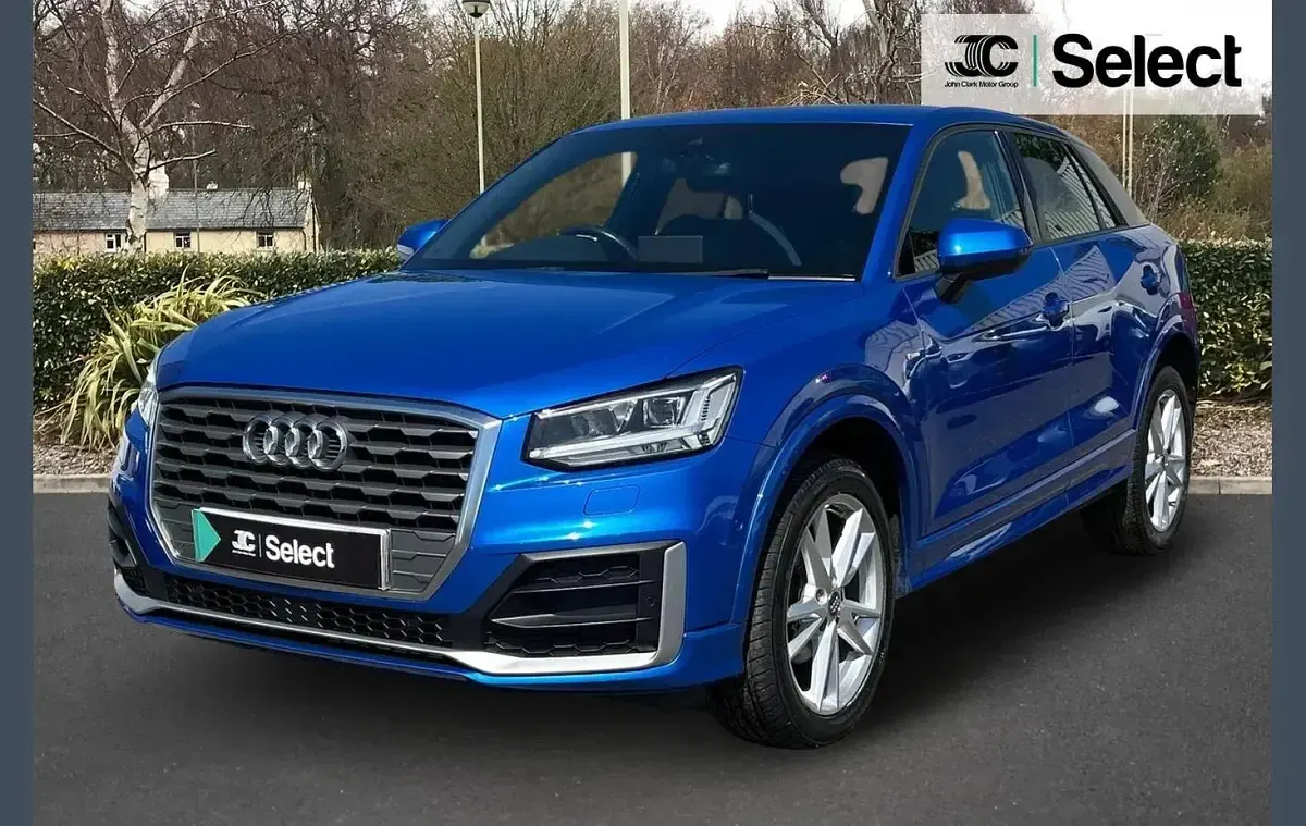 Used Audi Q2 S-Line 113 HP (83 kW) 2019 Blue SUV