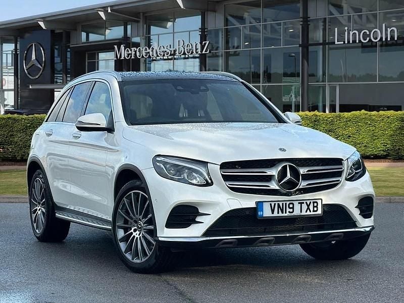 White Used 2019 Mercedes GLC250 AMG Line Premium Estate | £24,499 (Fair price) - Image 1/4