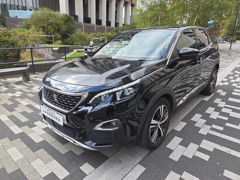 Used Peugeot 3008 GT-line 2017 Black Hatchback