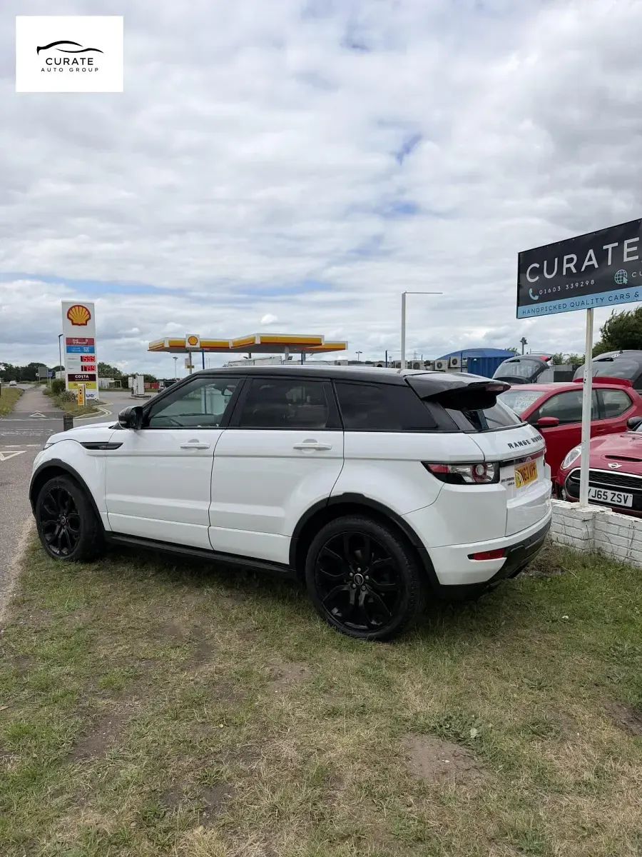 Used Land Rover Range Rover evoque Dynamic 190 HP (139 kW) 2013 White SUV