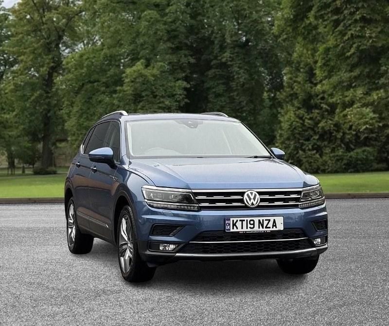 Usado VW Tiguan Allspace SEL 190 HP (139 kW) 2019 Azul SUV